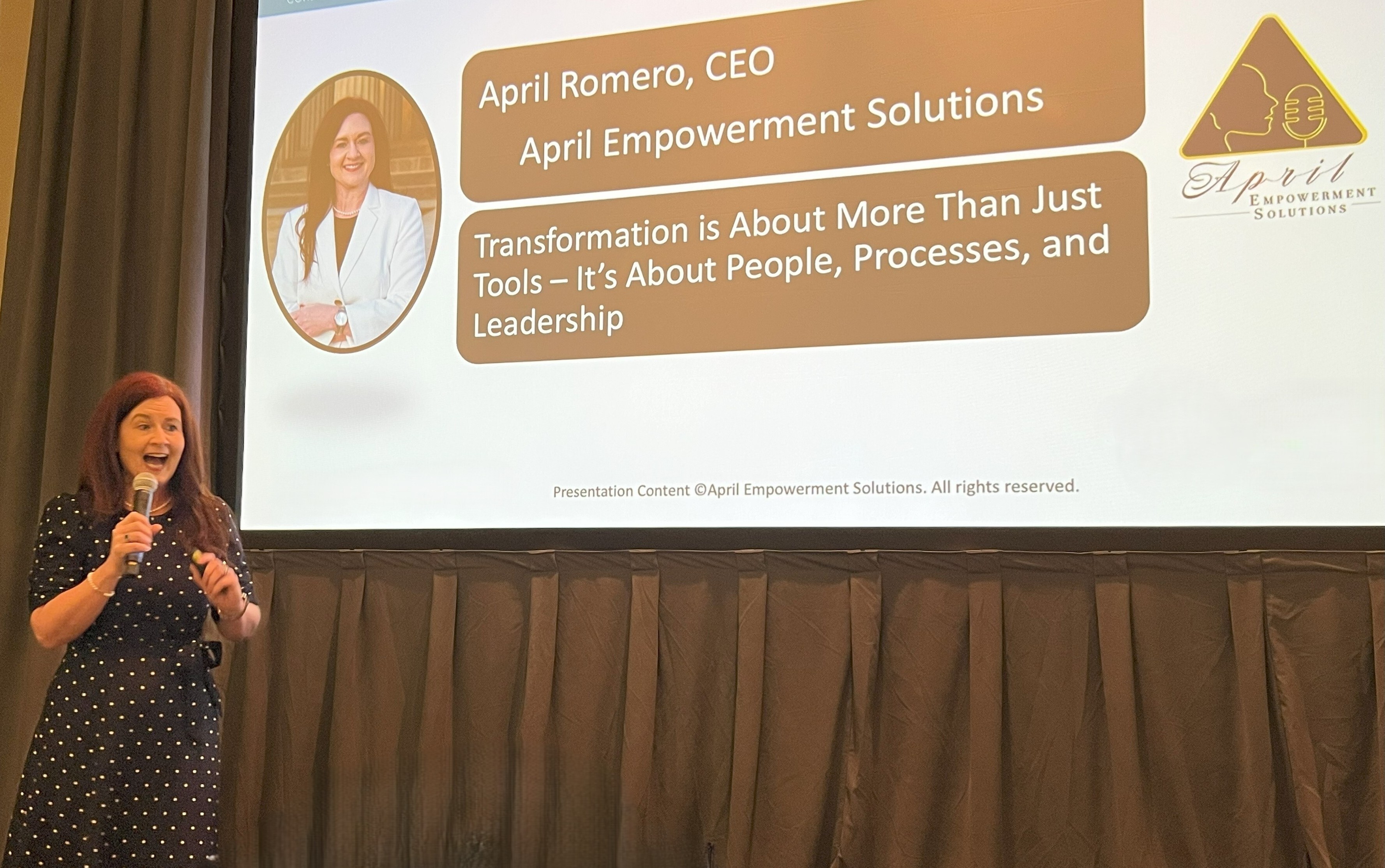 April Romero Change Management